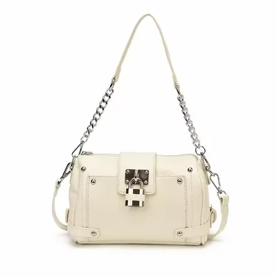 Daily Work Fashion Lock Shoulder Bag 