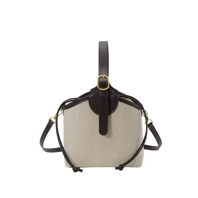Vintage Drawstring Bucket Bag