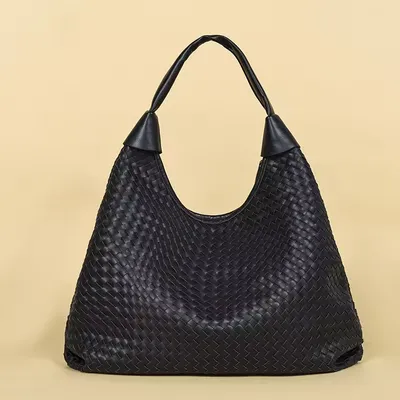 PU Leather Zipper Ladies Shoulder Bag