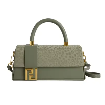 Leopard Print Retro Ladies Shoulder Bag