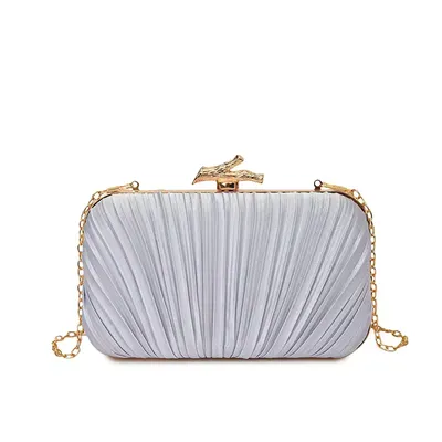  Pleated Fashionable Chain Bags 