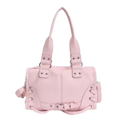 Braided Rope Boston Handbag 