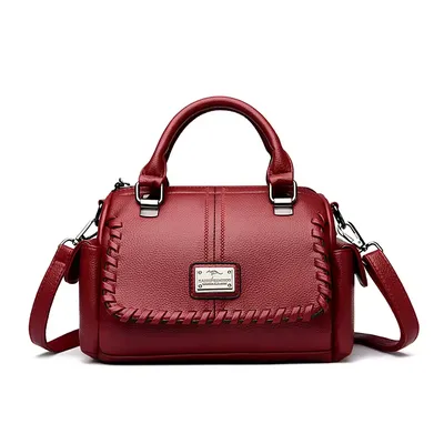 Pillow Shaped Woven Designer Bag