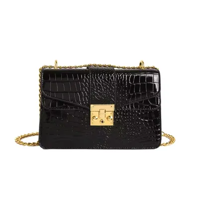 Chain Bar Fashion Crossbody Bag