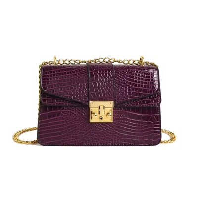 Chain Bar Fashion Crossbody Bag