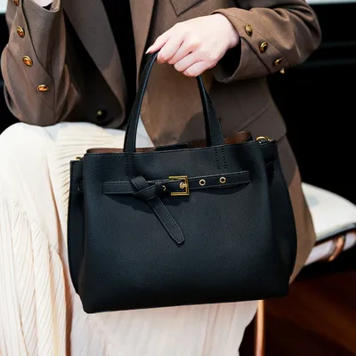Luxury Pu Leather Ladies Shoulder Bag
