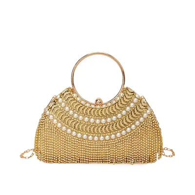  Women Bag With Pearl Elegant