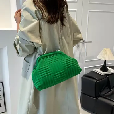 Luxury Clip on Ladies Crossbody Bag
