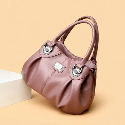 Women Luxury Pu Leather Handbag 