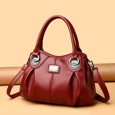 Women Luxury Pu Leather Handbag 