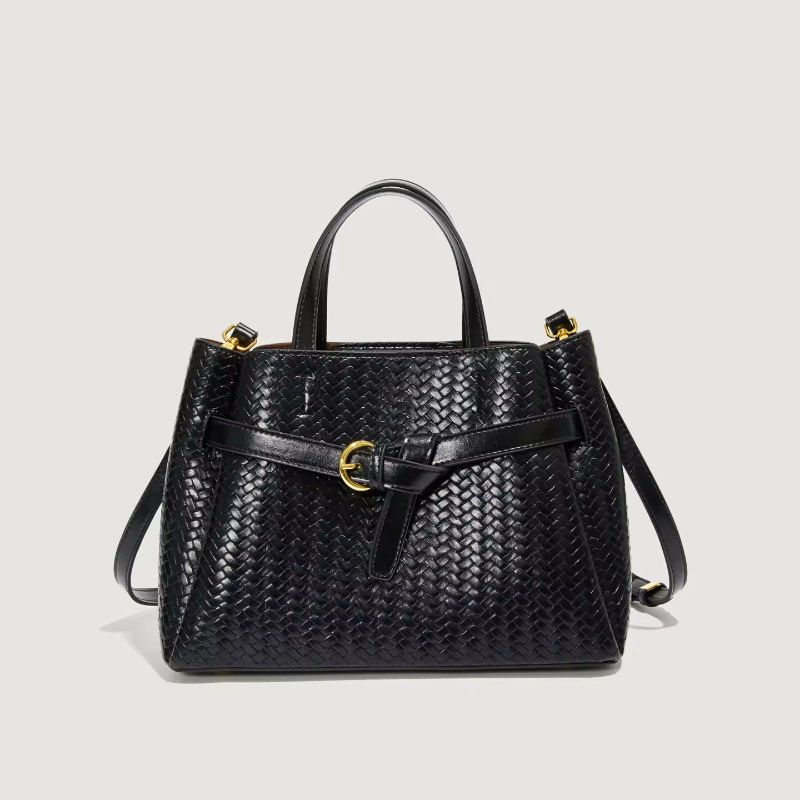 Multi Compartment Zipper Shoulder Bag