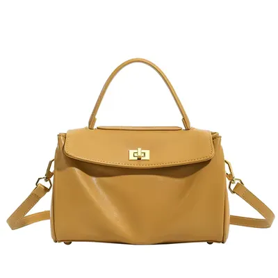 Rotating Buckle Shoulder Bag 