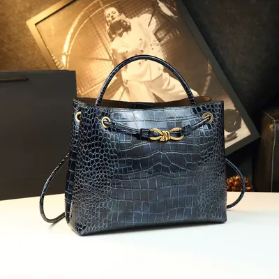 New Casual Crocodile Pattern Bag