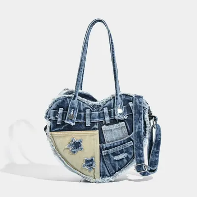Girl Artistic Love Underarm Bag