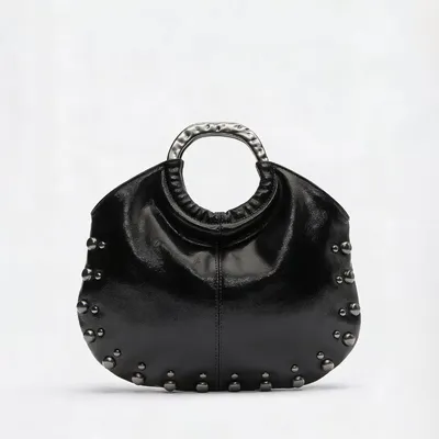Light Luxury Studded Crossbody Bag