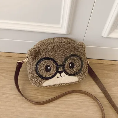  New Cartoon Bear Plush Bag