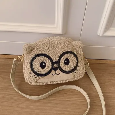  New Cartoon Bear Plush Bag
