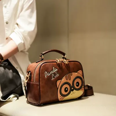 Cartoon Small Square Bag for Women