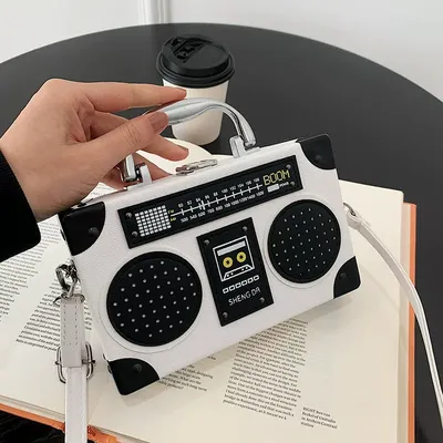 Foreign Trade Fashion Radio Box Bag