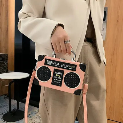 Foreign Trade Fashion Radio Box Bag