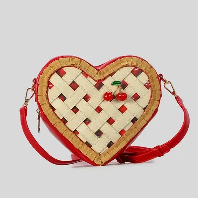 Red Cherry Accessories Small Bag