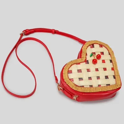 Red Cherry Accessories Small Bag