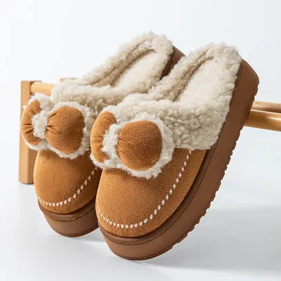 Winter Floor Cotton Slippers