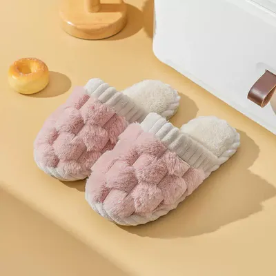Indoor Warm Non-slip Home Slippers 