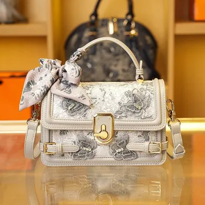 Luxury Top Handle Tote Bag