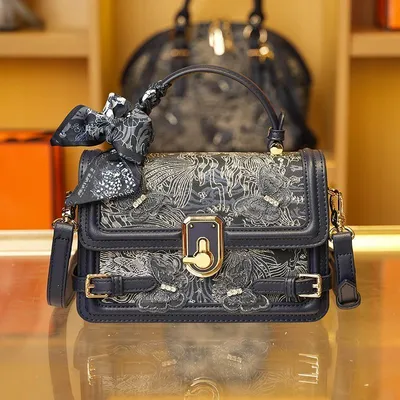 Luxury Top Handle Tote Bag