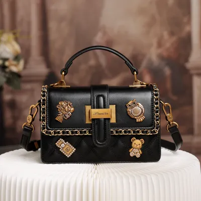 Crystal Charm Fashion Bag