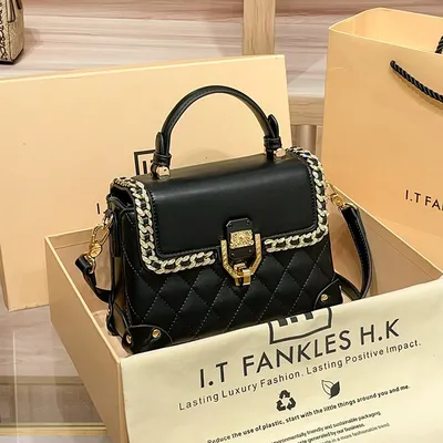 Golden Bloom Handbag