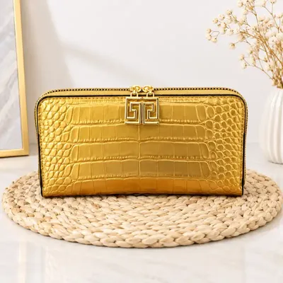 Luxe Crocodile  Purse