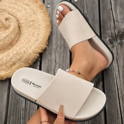 Flat-soled Soft Casual  Versatile 
