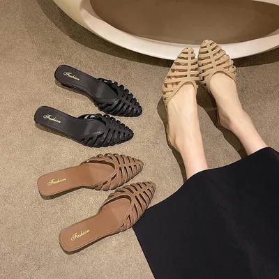  Half Slippers Outer Shoes 