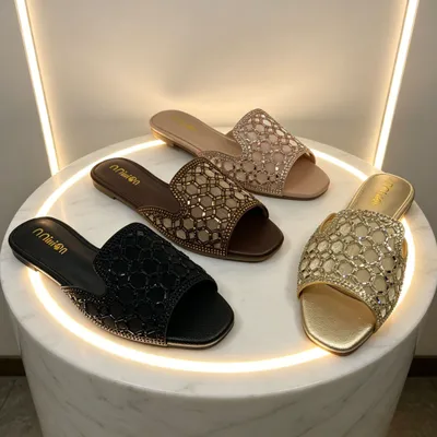 Women's Versatile Flat Slide Sandals
