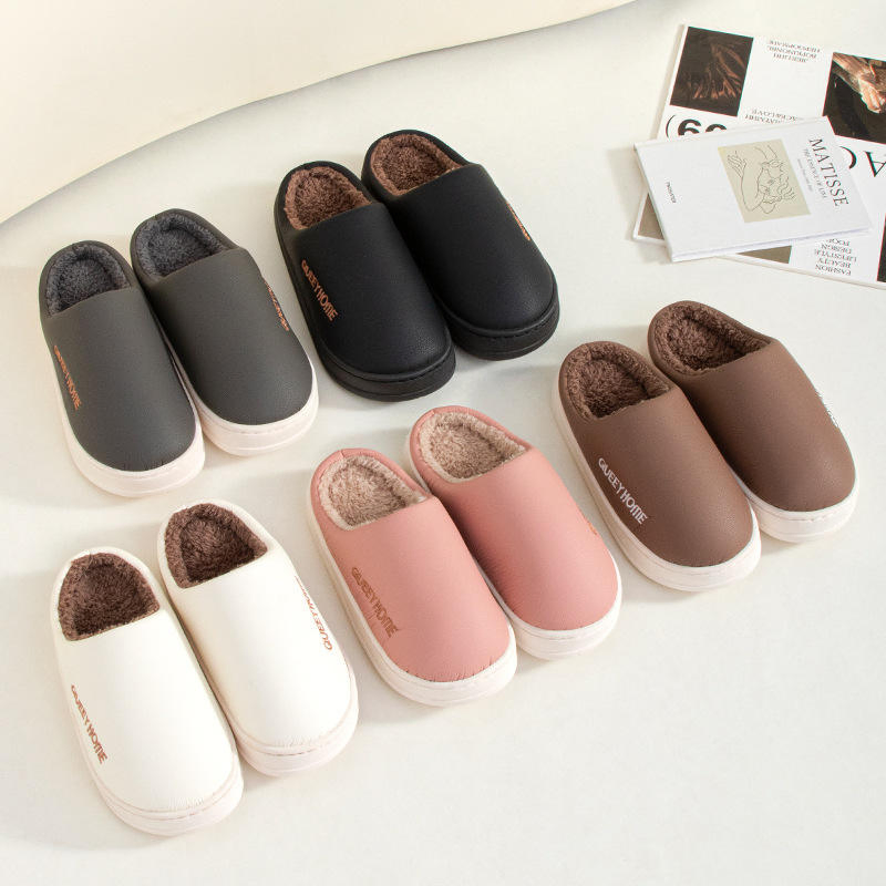 Men's and Women's Waterproof Cotton for Slippers 