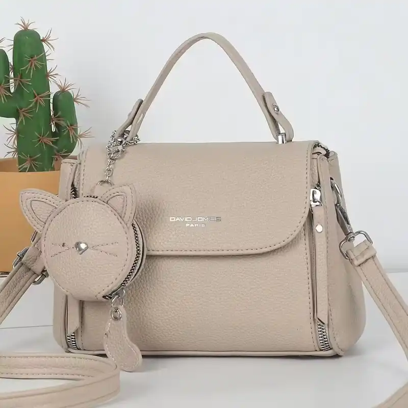 Veloura PU Leather Handbag 