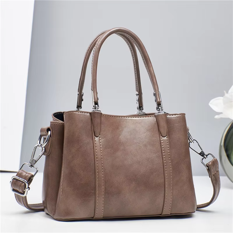 Classic High-End Leather Handbag