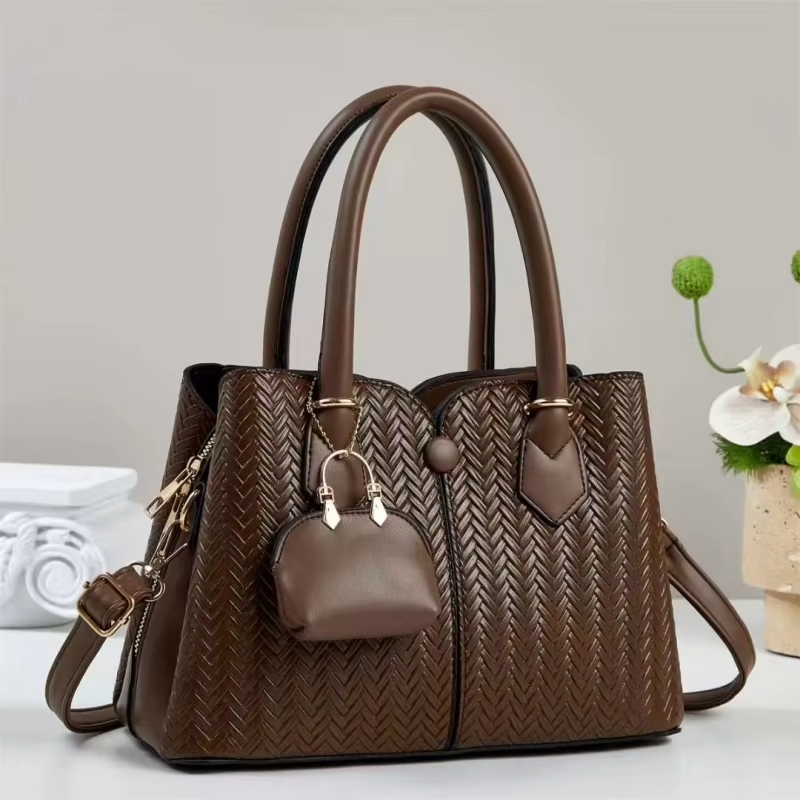 Minimalist PU Leather Shoulder Bag