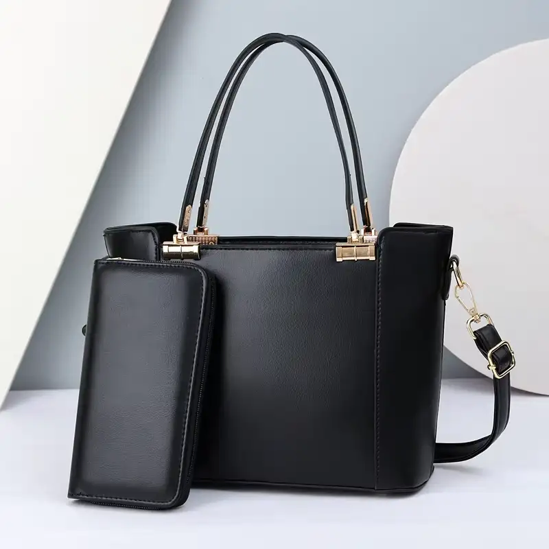 Metro Carry Leather Handbag
