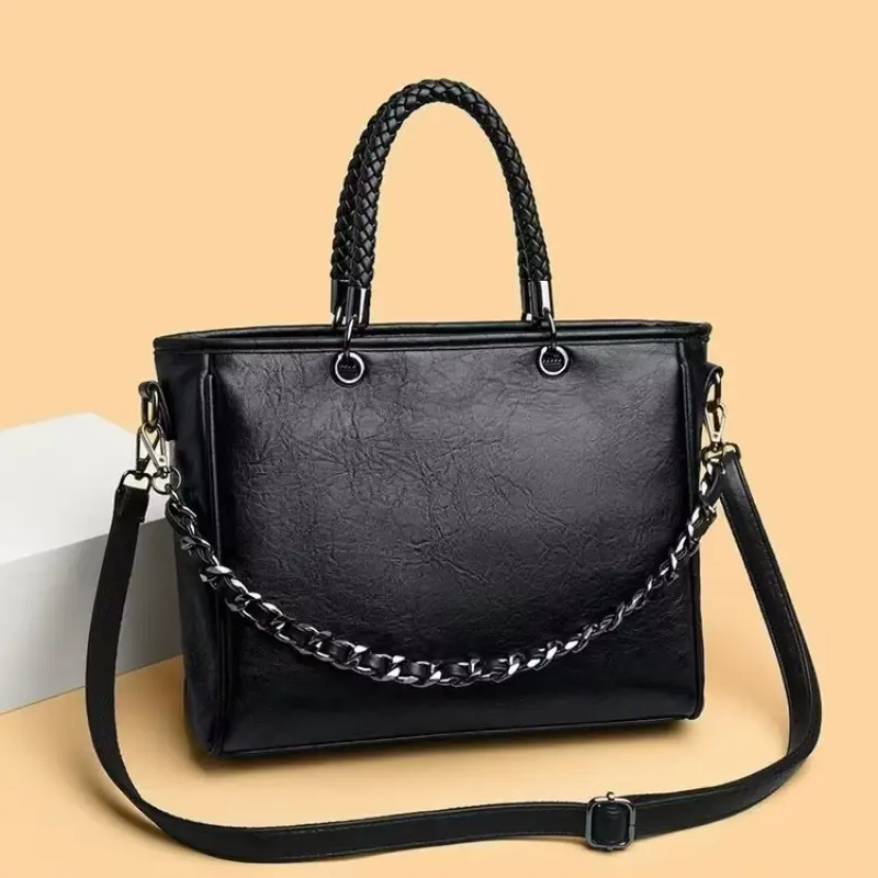 Imita Luxe Leather Handbag