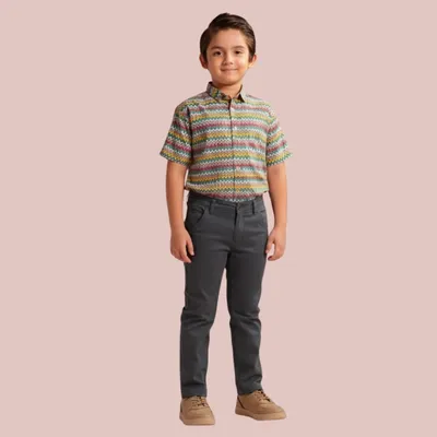 Classic Blue Kids Pant