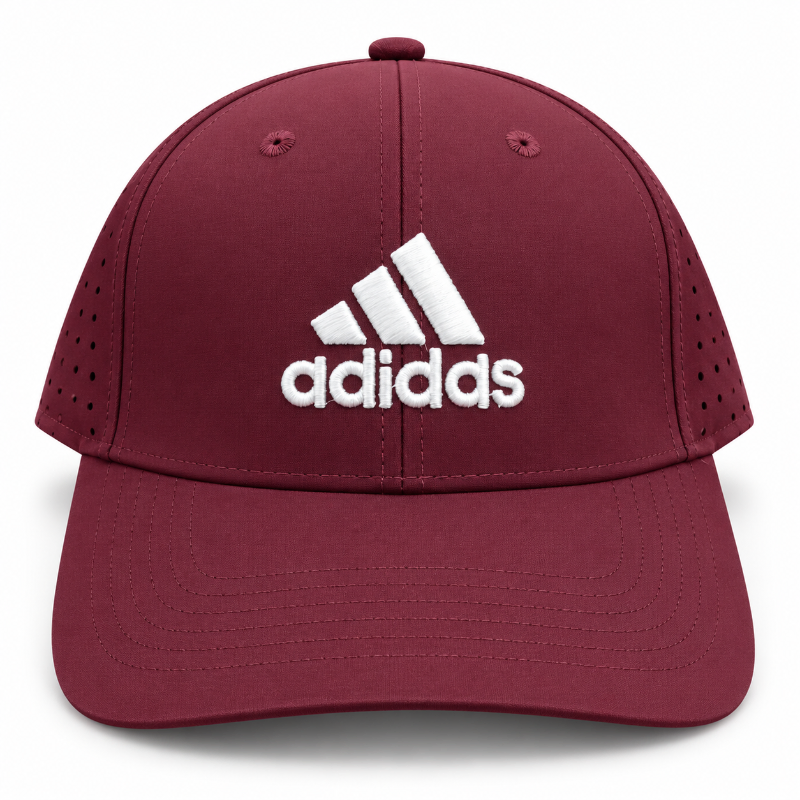 Adidas Maroon Performance Lifestyle Cap – Premium Sports & Casual Accessory