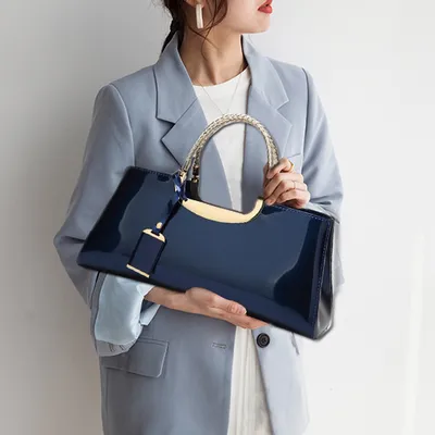Elegant Retro Women’s Handbag | Structured PU Leather Shoulder Bag