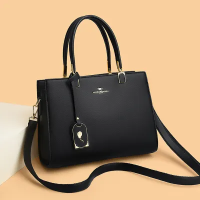 Large Capacity Women’s Crossbody Handbag | High-End Premium PU Leather Shoulder Bag