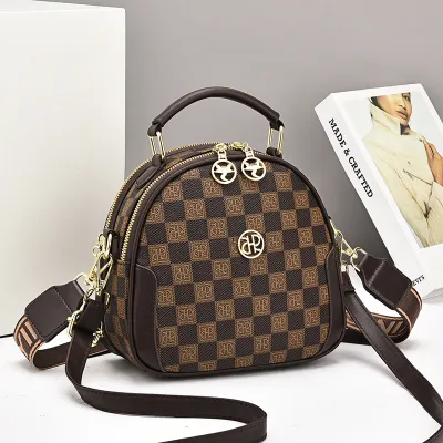 REVLIN Versatile Women’s Round Bag | Fashionable Shoulder & Crossbody Handbag