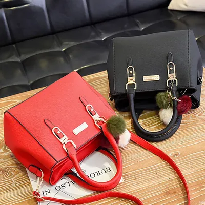 European Style Women’s Handbag | Trendy Retro Shoulder & Crossbody PU Bag