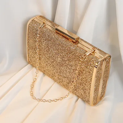 Sparkling Party Crossbody Bag | Sequin Chain Square Women’s Handbag