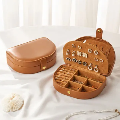 Portable Jewelry Storage Box | Anti-Oxidation Travel Organizer for Earrings & Necklaces